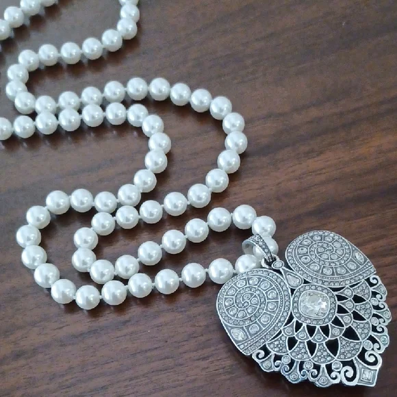 ◇Brighton Mumtaz Pearl Necklace◇ - Picture 4 of 13